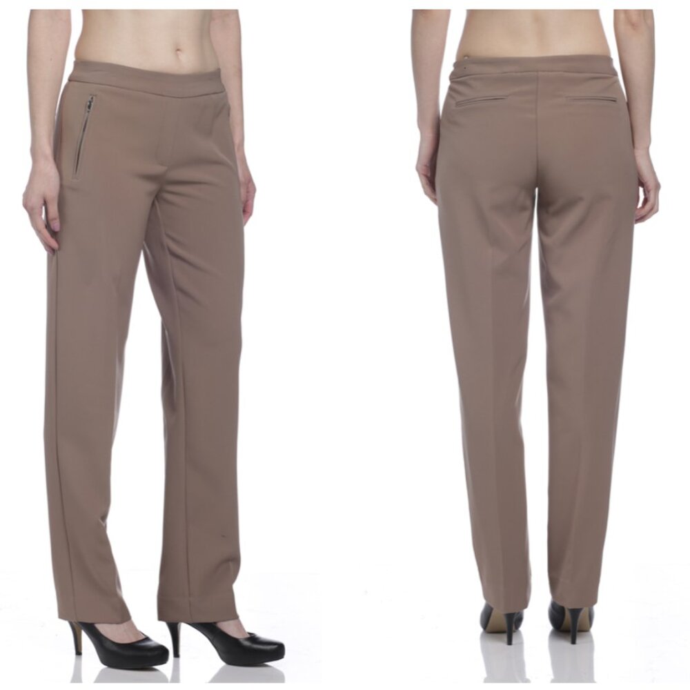 Zac & Rachel NWT Bond 18 Pull-On Slim Leg Pants sz10